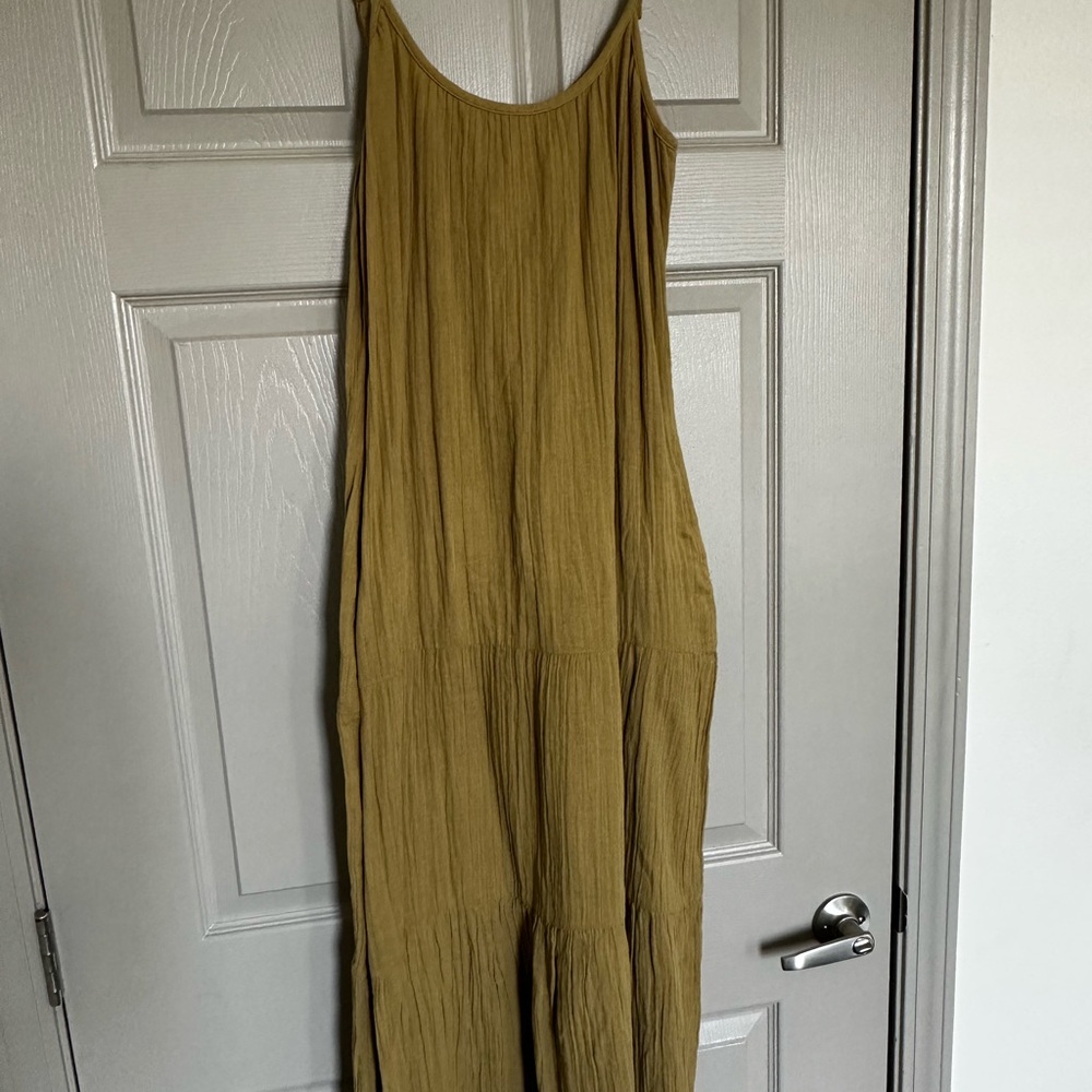 Pact Cotton Gauze Dress